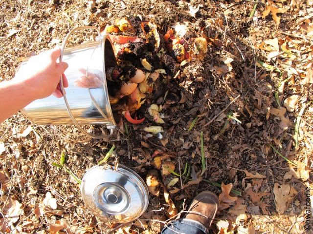 nwafoodie compost pail gardening northwestarkansas