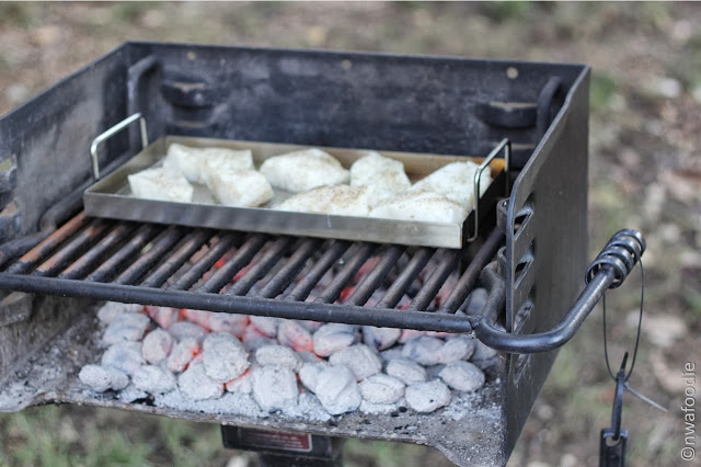 Chilean Sea Bass on the grill (c)nwafoodie