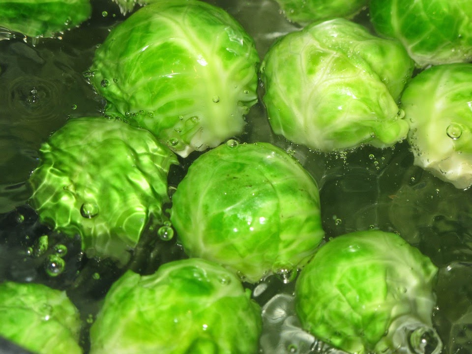 Perfect (non-mushy) brussel sprouts (c)nwafoodie