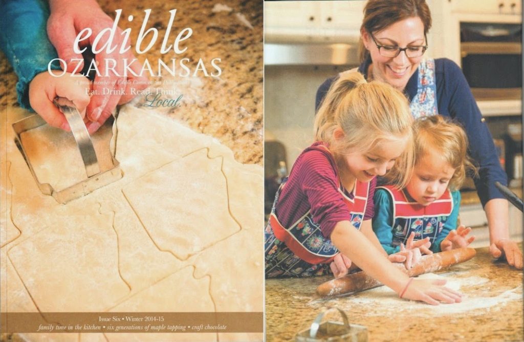 edible Ozarkansas winter 2014 2015 issue Kids in the Kitchen Lyndi Fultz (c)nwafoodie