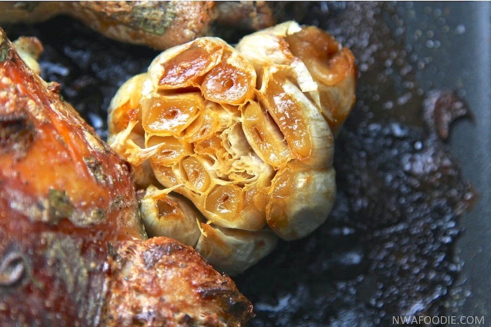 oven roasted garlic is good for all the senses up close 2 (c)nwafoodie