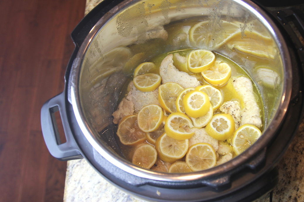 Instant Pot buttery lemon chicken - lots (c)nwafoodie 