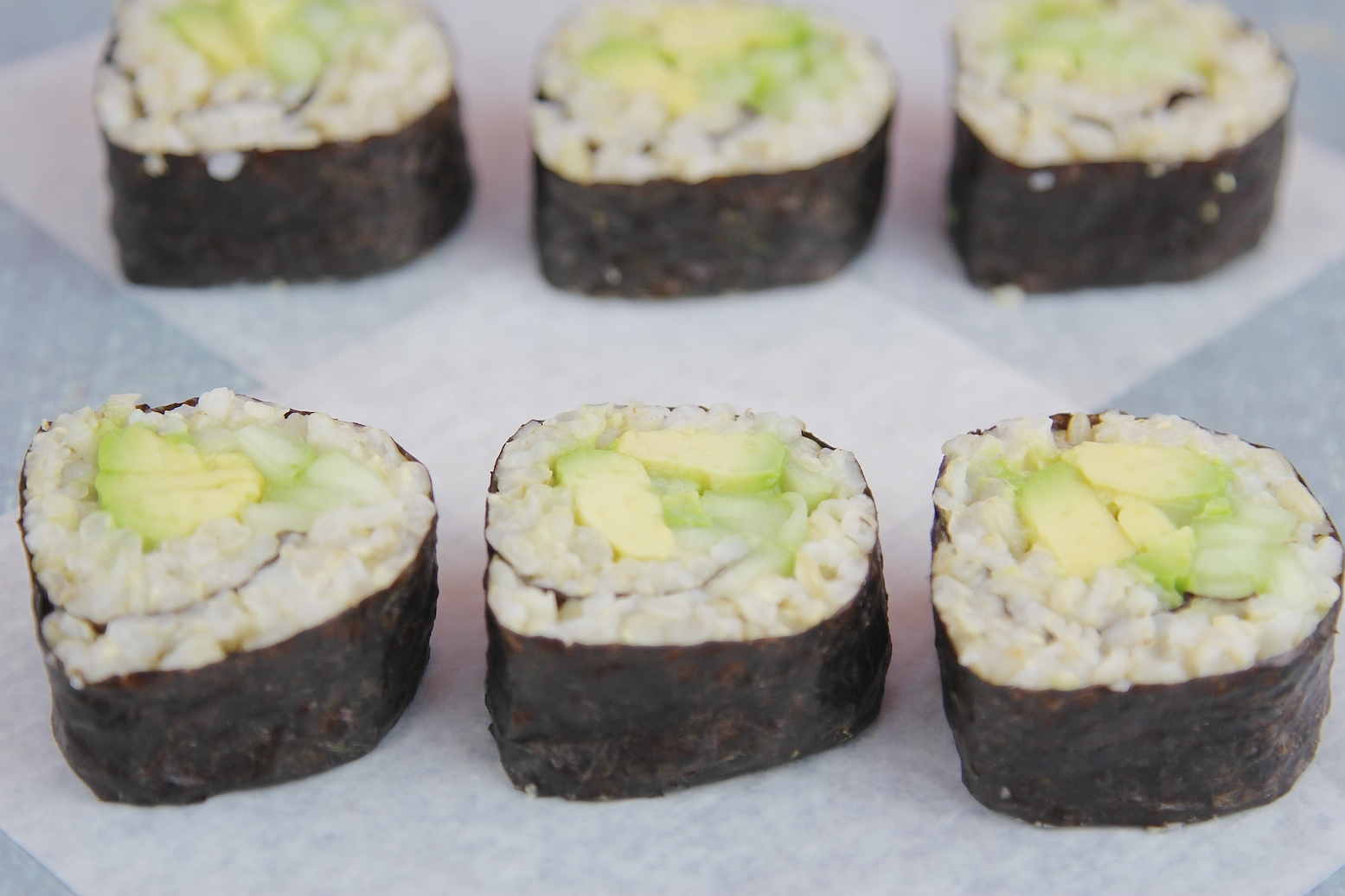 make your own avocado cucumber and brown rice sushi - main (c)nwafoodie AD