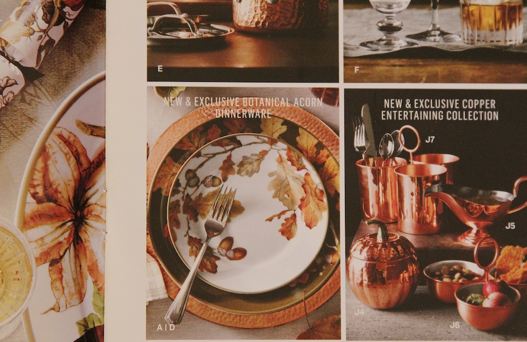 fall catalogue inspiration - william sonoma leaf dish (c)nwafoodie
