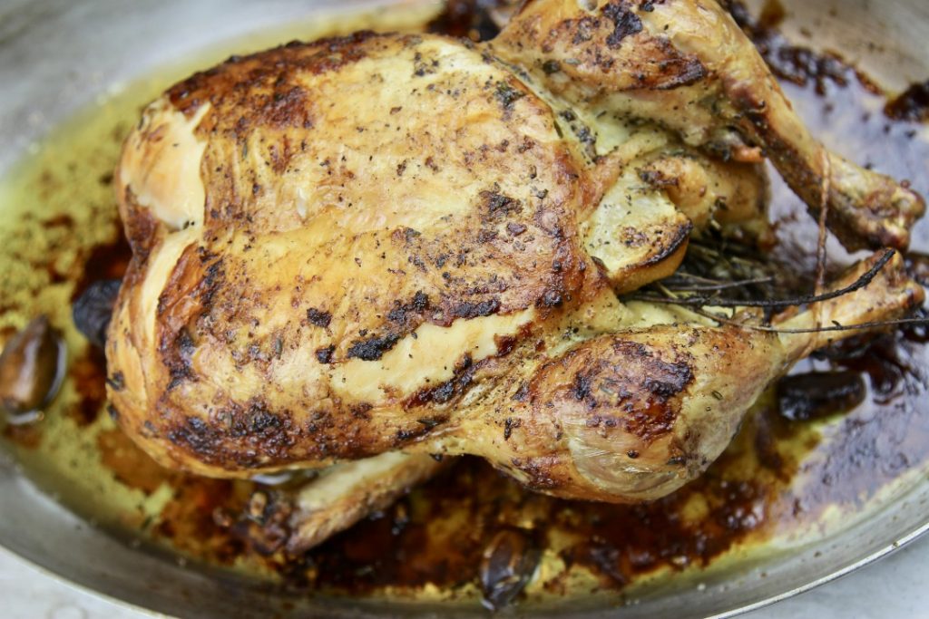 Ad. #DeNigris1889 #DrizzleFlavor #ItalianVinegar - Perfectly roasted whole chicken – main ©nwafoodie