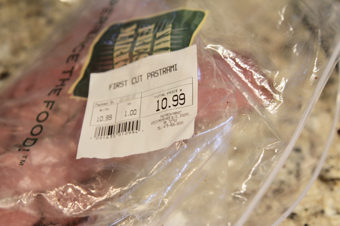 How to make your own pastrami bacon. Simple Joyful Food