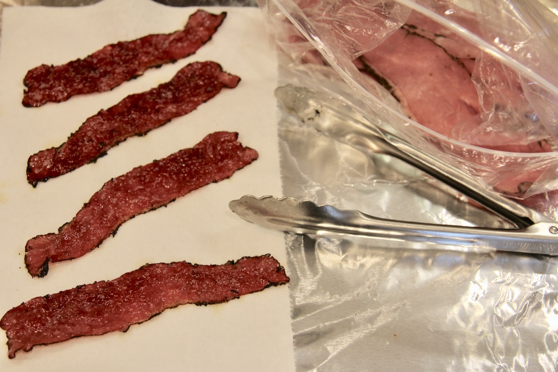 How to make your own pastrami bacon. Simple Joyful Food