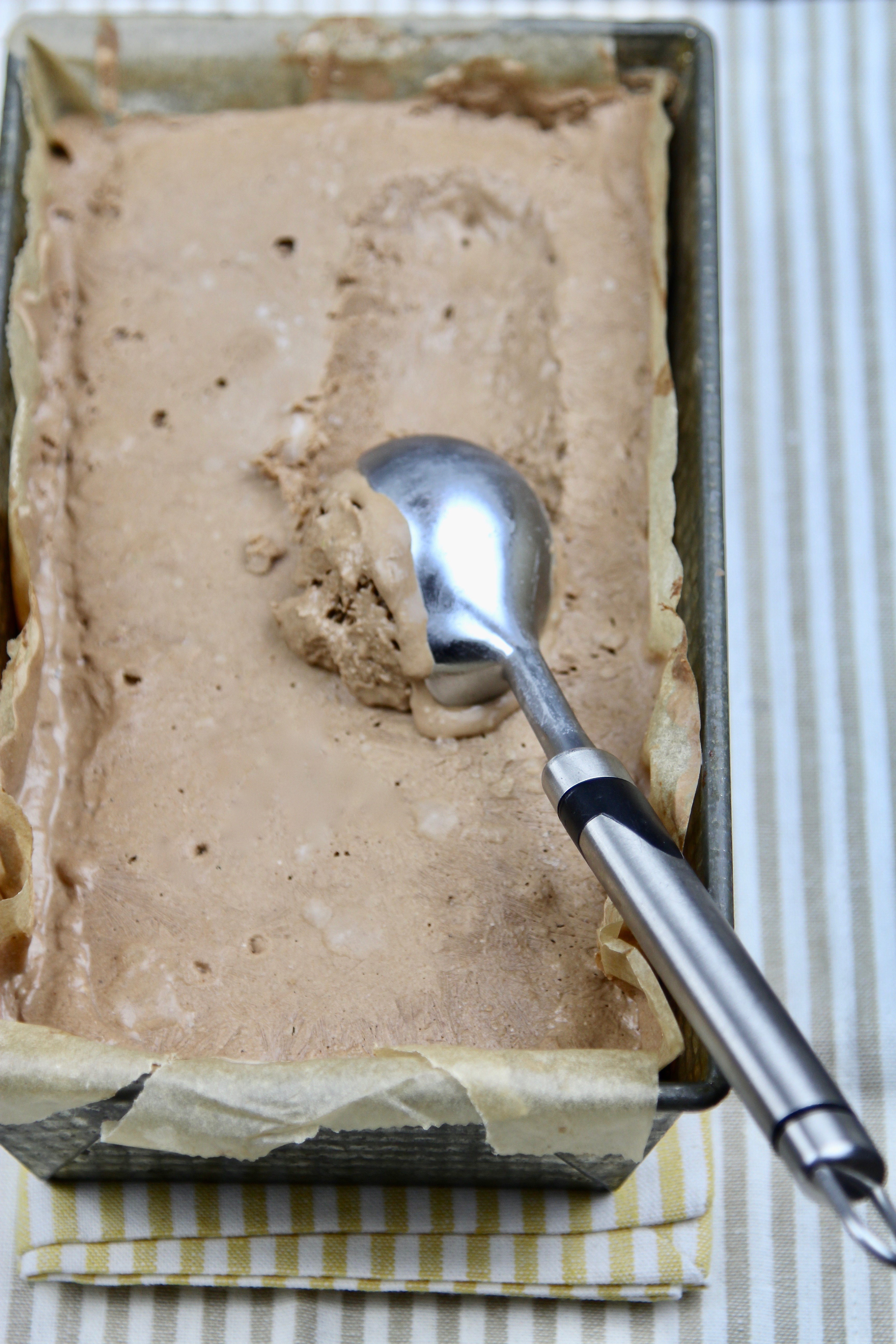 ad #Arkansassoybeans Chocolate peanut butter soy ice cream - pan