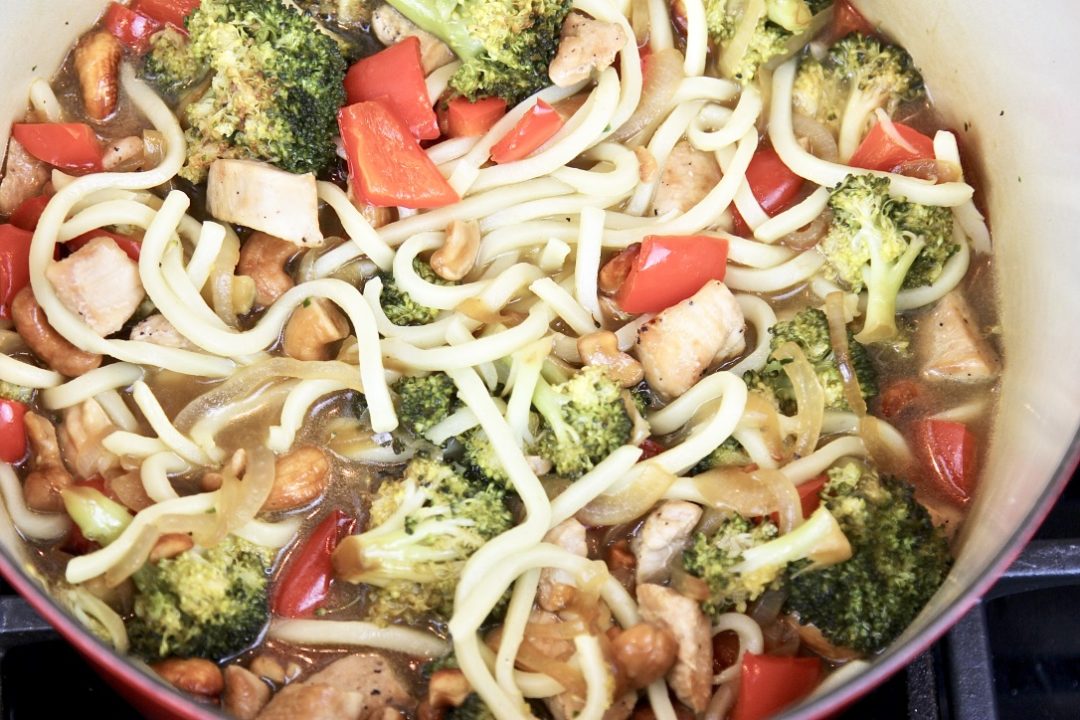 cashew chicken noodle soup - main (c)thejoyofeatingwell