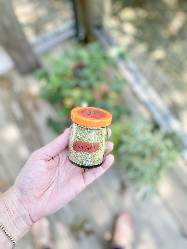 Got herbs? Make your own herb salt - main (c)thejoyofeatingwell
