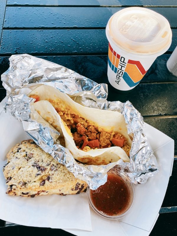 Airship Coffee at Coler Mountain Bike Preserve in Bentonville. Simple