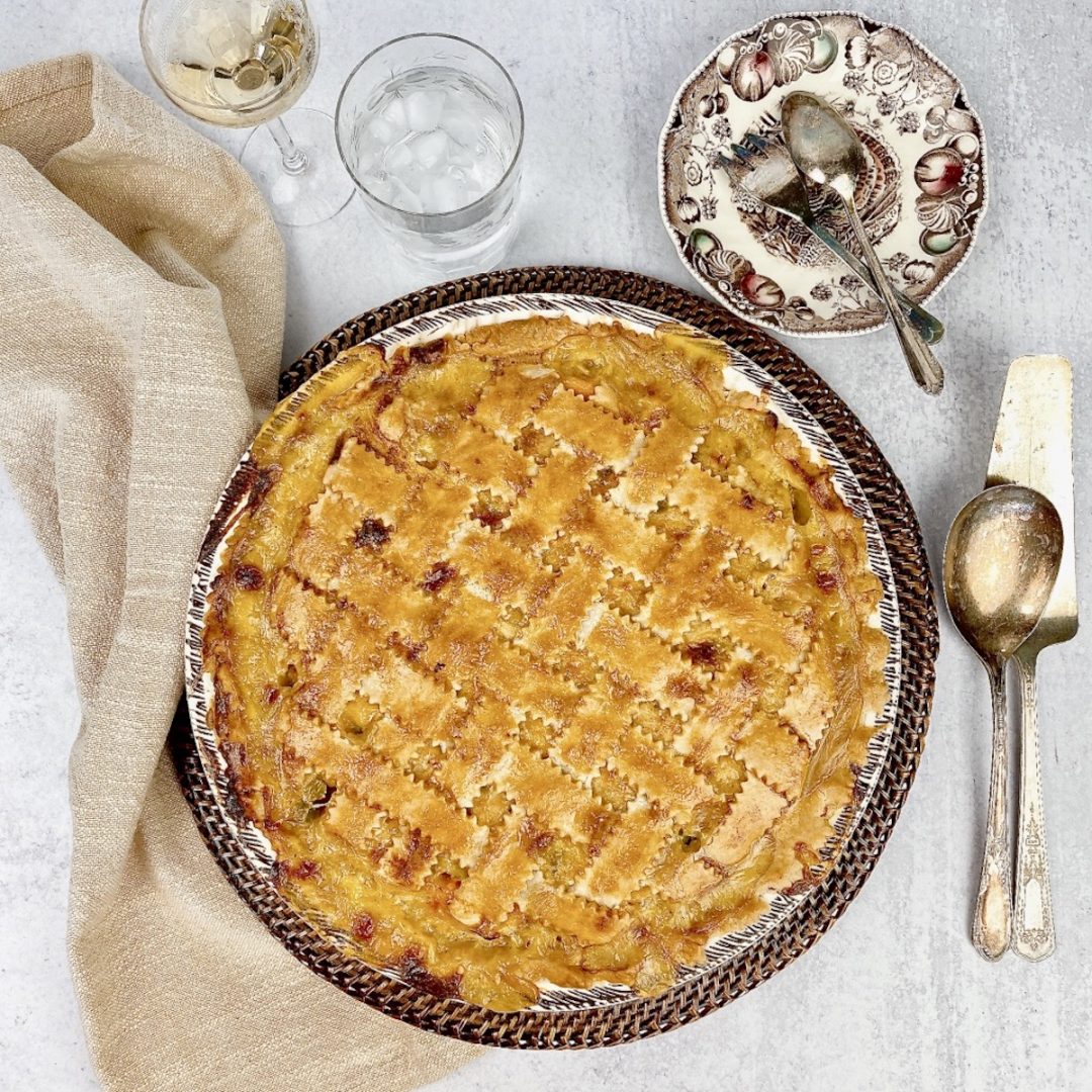 Thanksgiving Inspired Pot Pie - featured image (c)simplejoyfulfood
