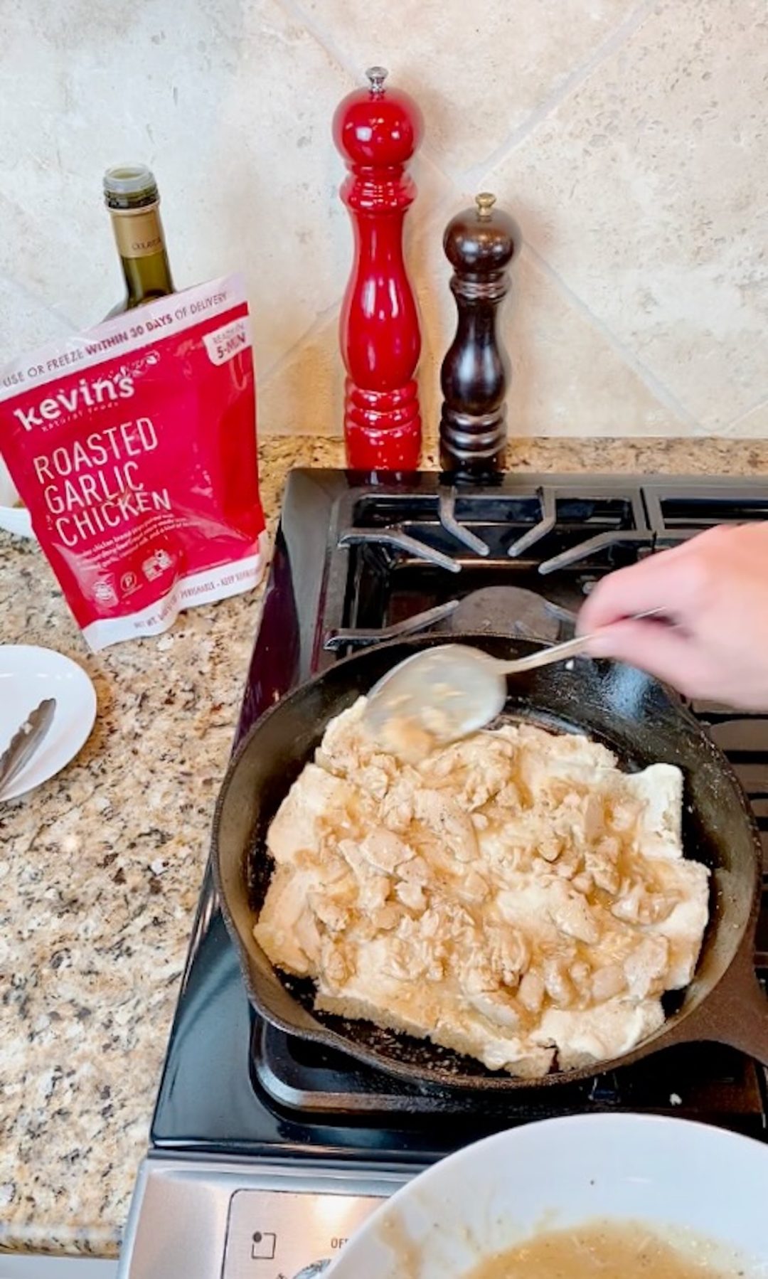Cheesy Roasted Garlic Chicken Skillet Sliders Simple Joyful Food